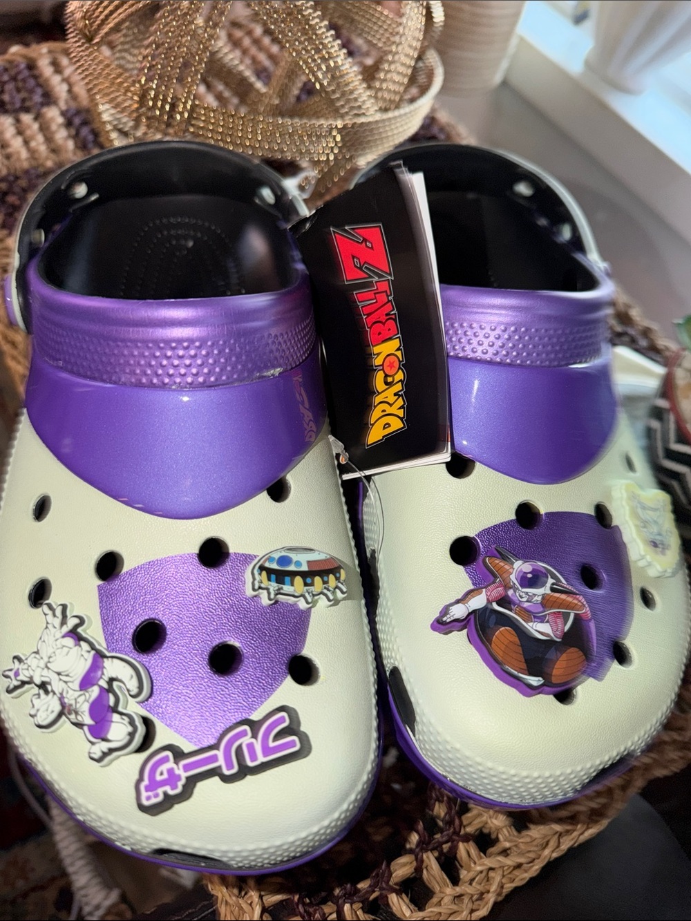 Crocs x Dragon Ball Z Frieza Classic Clog M7 W9 NWT Jibbitz 211202